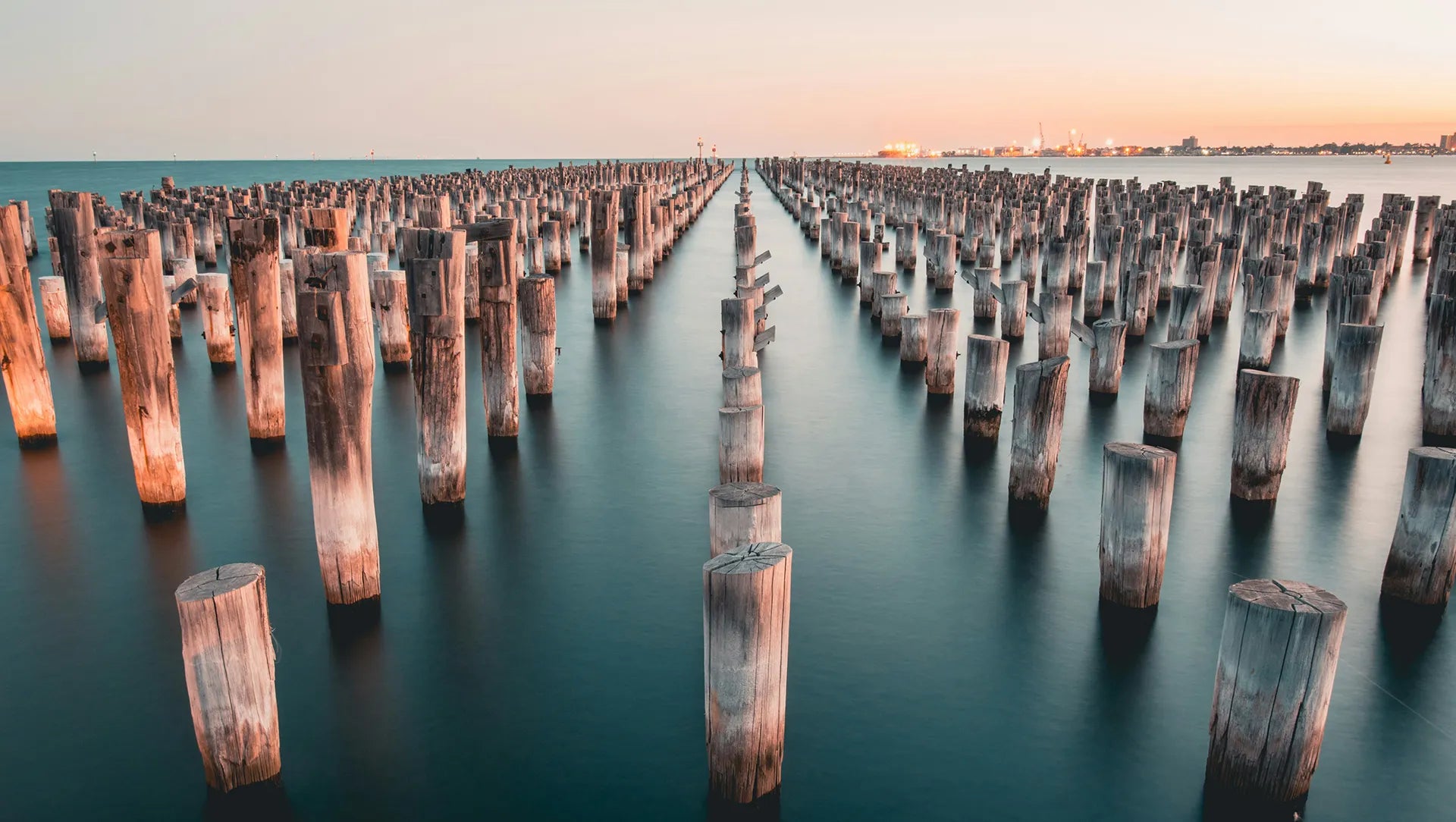 Melbourne Docklands Victoria waterfront at dusk, featured destination in True Blue Pen Pals Australian exploration letters for curious kids
